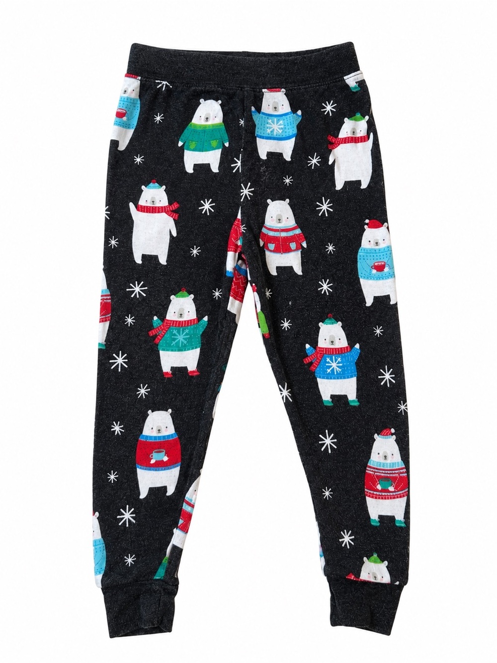 Little Sleepies 12-18M Polar Bear Christmas Bamboo Pajama Pants
